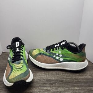 Men's Craft Xplor Hybrid Road Trail Running Sneakers Shoe Size 10.5 Green Brown